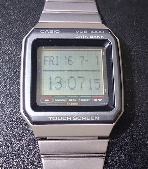 CASIO カシオ データバンク VDB-1000 タッチスクリーン