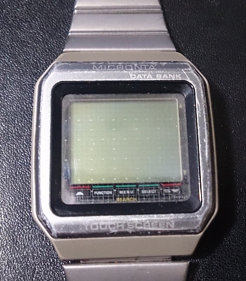 CASIO データバンク タッチパネル-