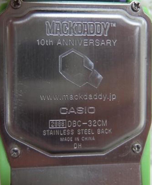 データバンク マックダディ 10周年記念 DBC-32CM-3JF: カシオ・データ